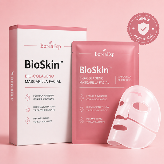 BioSkin™ – Mascarilla Facial de Bio-Colágeno