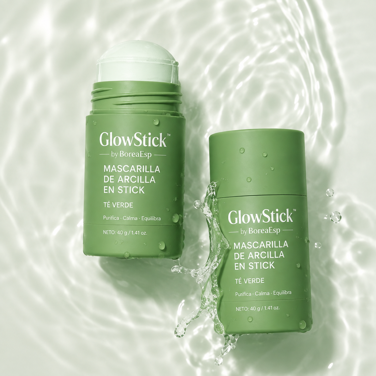 GlowStick™ – Mascarilla Facial de Té Verde