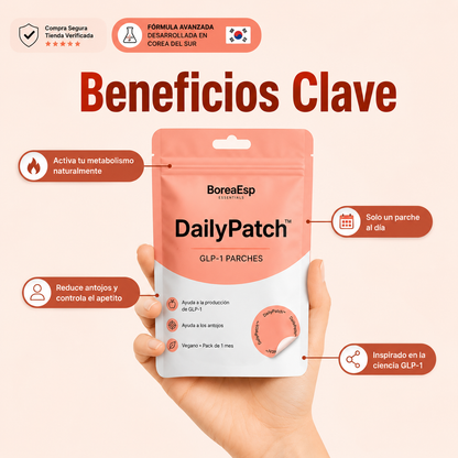 DailyPatch™ GLP-1 – Parches de Uso Diario