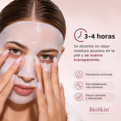 BioSkin™ – Mascarilla Facial de Bio-Colágeno
