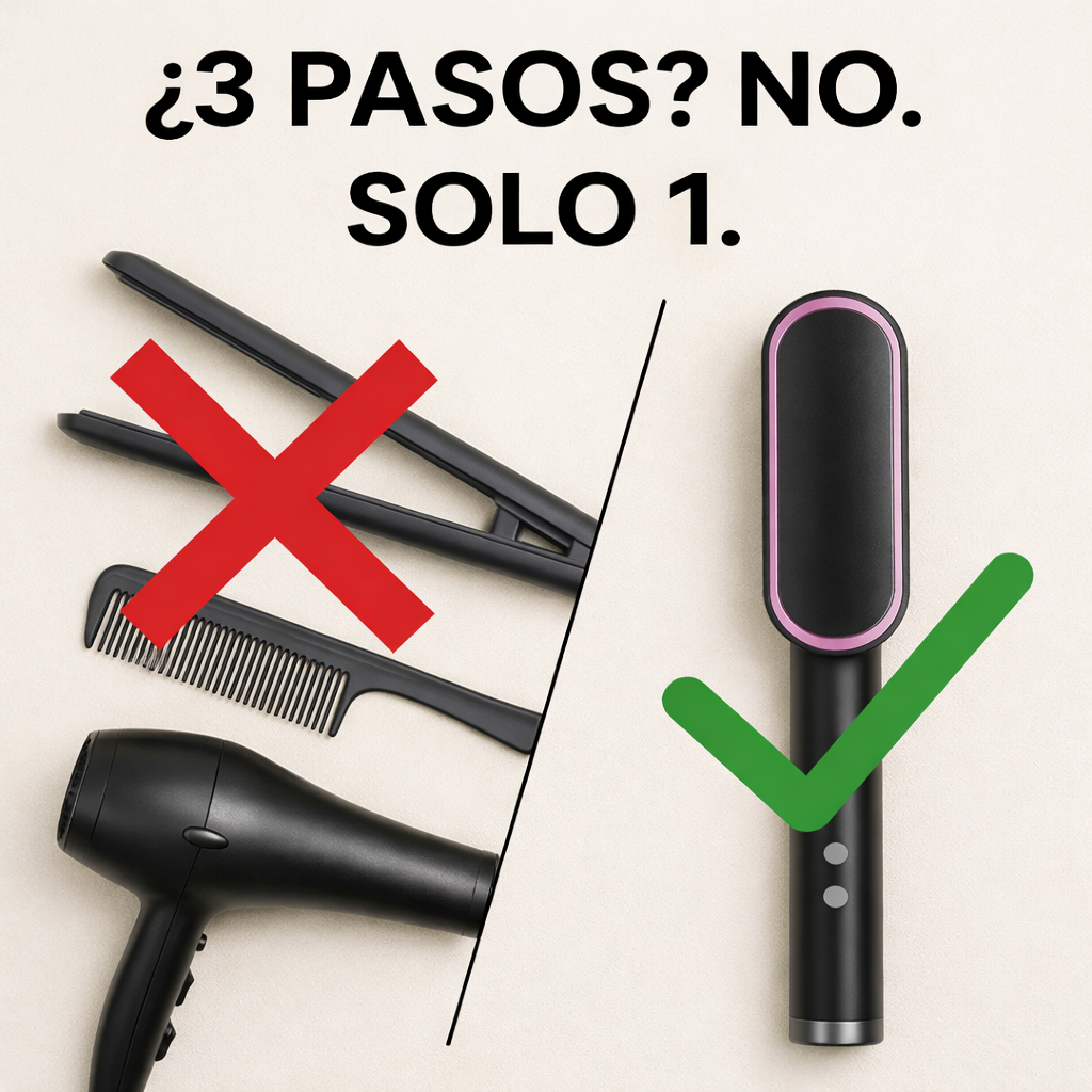 Borea LissAura Pro - Cepillo Alisador Instantáneo
