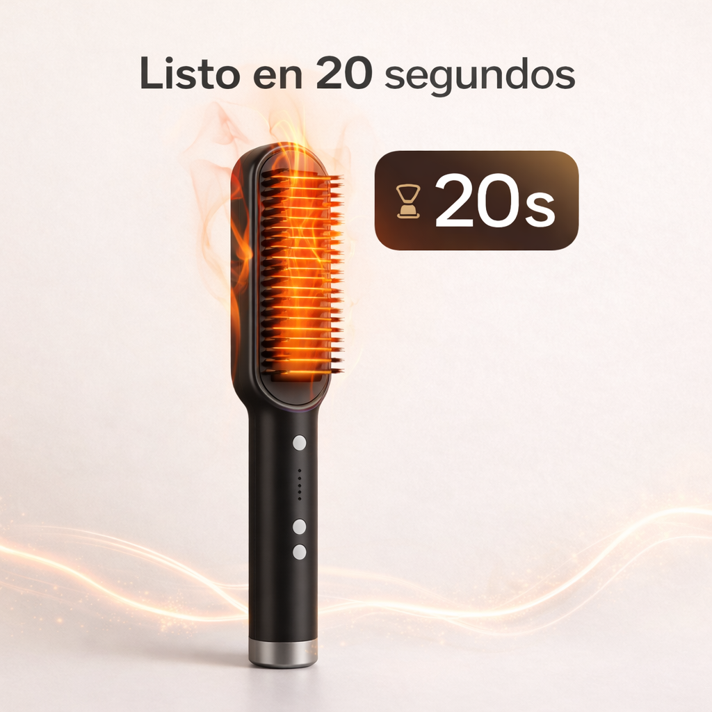 Borea LissAura Pro - Cepillo Alisador Instantáneo