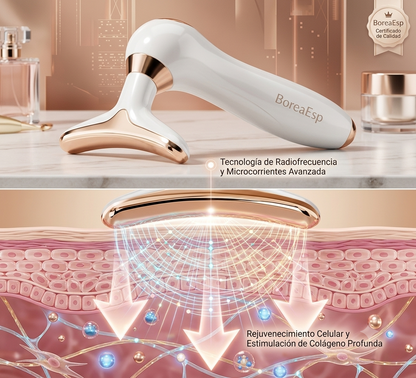 Borea AuraFace Pro - Masajeador Facial para una Piel Más Firme