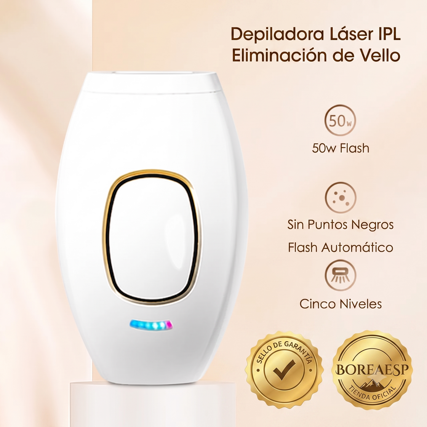 Depiladora Laser IPL - BoreaEsp