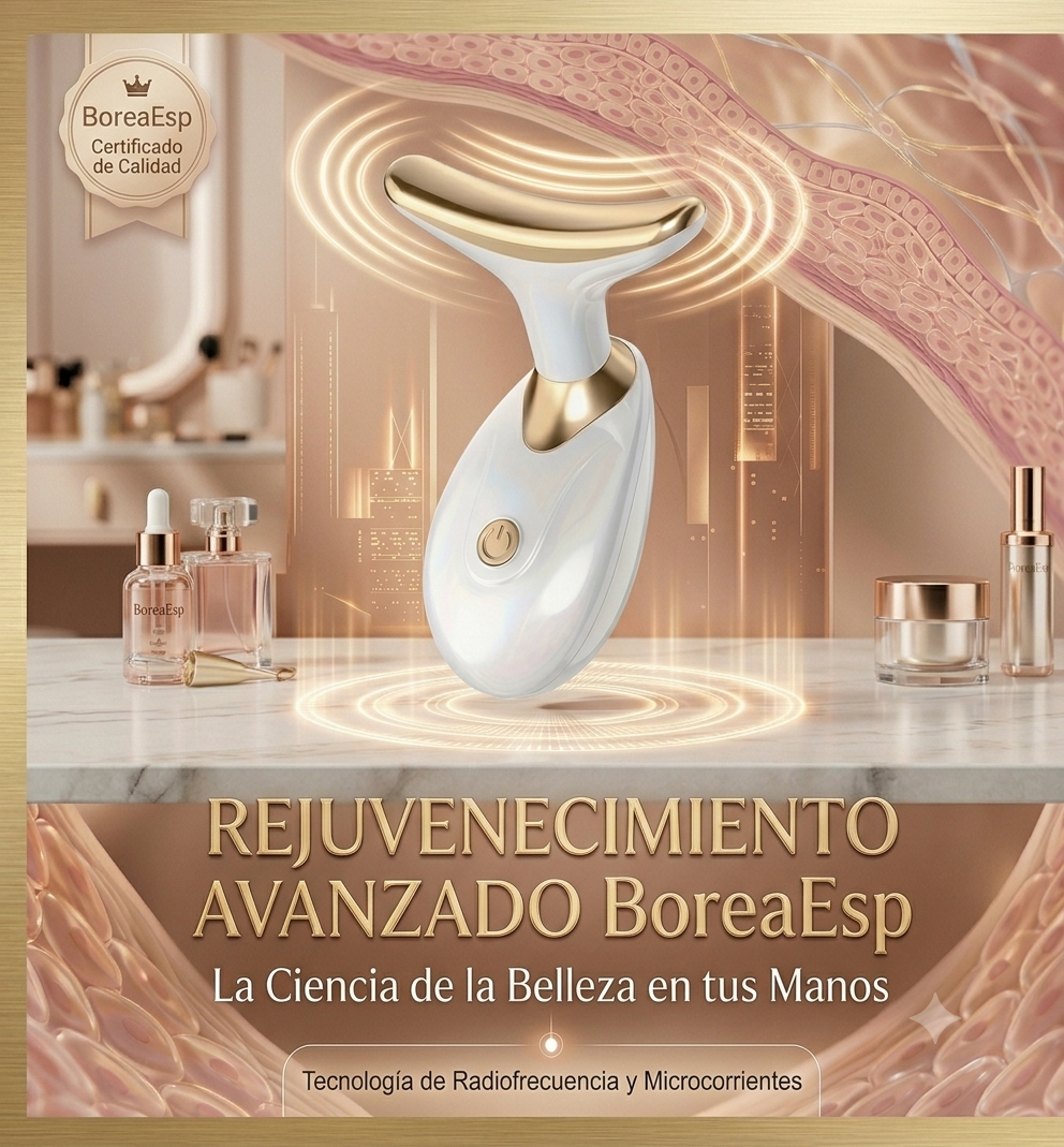 Borea AuraFace Pro - Masajeador Facial para una Piel Más Firme