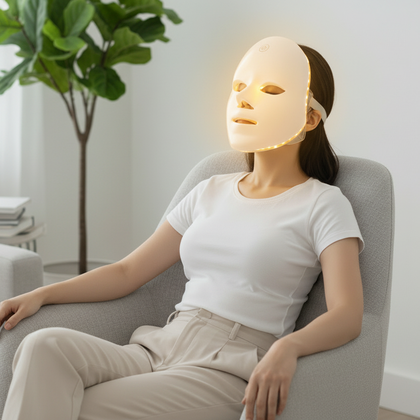 Borea - Máscara facial LED Pro