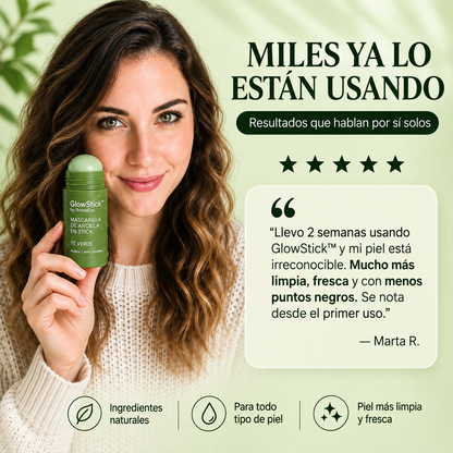 GlowStick™ – Mascarilla Facial de Té Verde