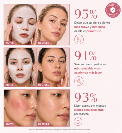 BioSkin™ – Mascarilla Facial de Bio-Colágeno